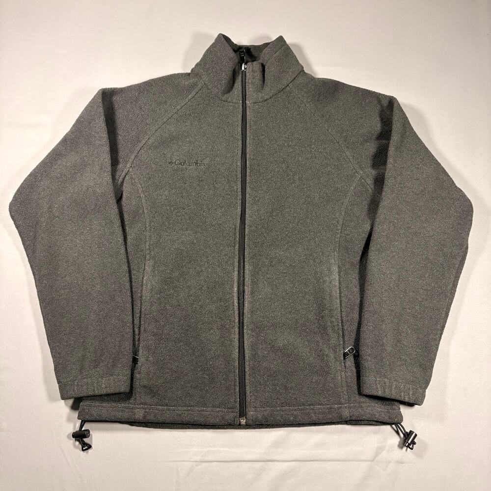 Womens columbia full zip fleece jacket